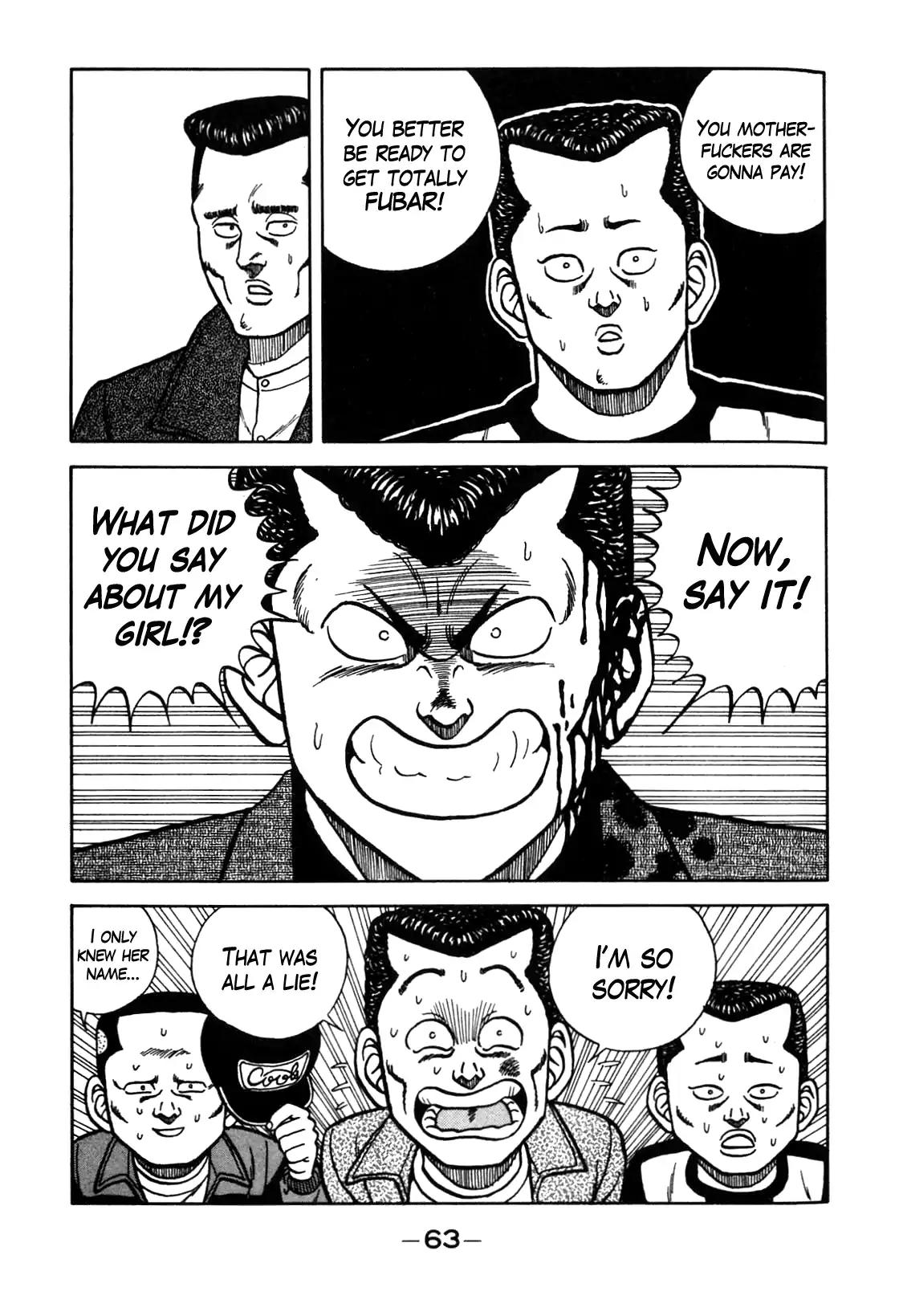 Be-Bop-Highschool Chapter 85 page 35 - Chapter 85: The Grieving Bastard's Drama of Life