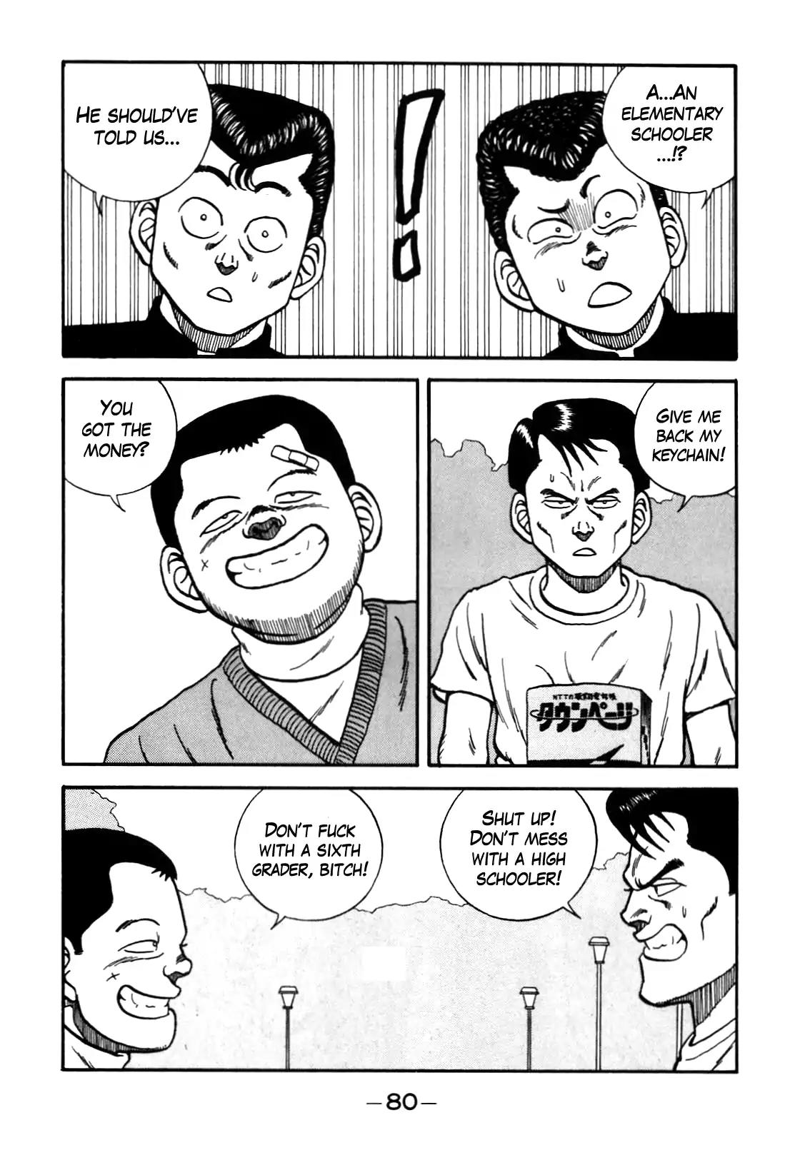 Be-Bop-Highschool Chapter 86 page 14 - Chapter 86: Iwamoto the Man Declares a Fight