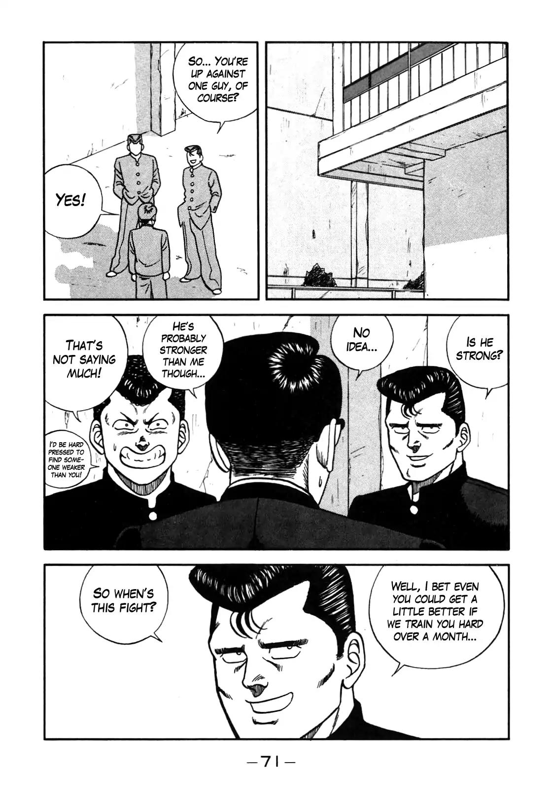 Be-Bop-Highschool Chapter 86 page 5 - Chapter 86: Iwamoto the Man Declares a Fight