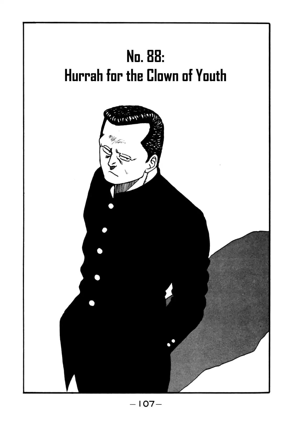 Be-Bop-Highschool Chapter 88 page 1 - Chapter 88: Hurrah for the Clown of Youth