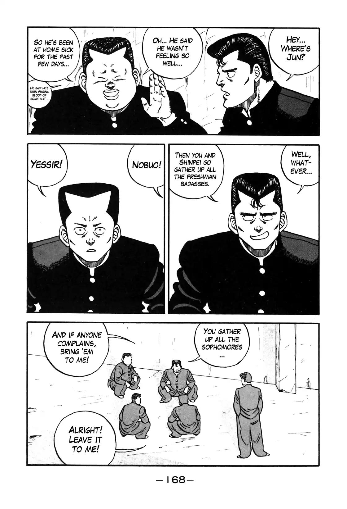 Be-Bop-Highschool Chapter 90 page 22 - Chapter 90: The High School Dimwit Marching Song