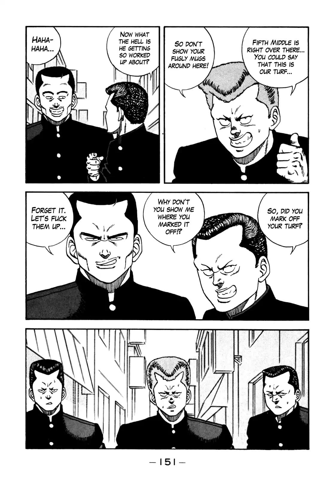 Be-Bop-Highschool Chapter 90 page 5 - Chapter 90: The High School Dimwit Marching Song