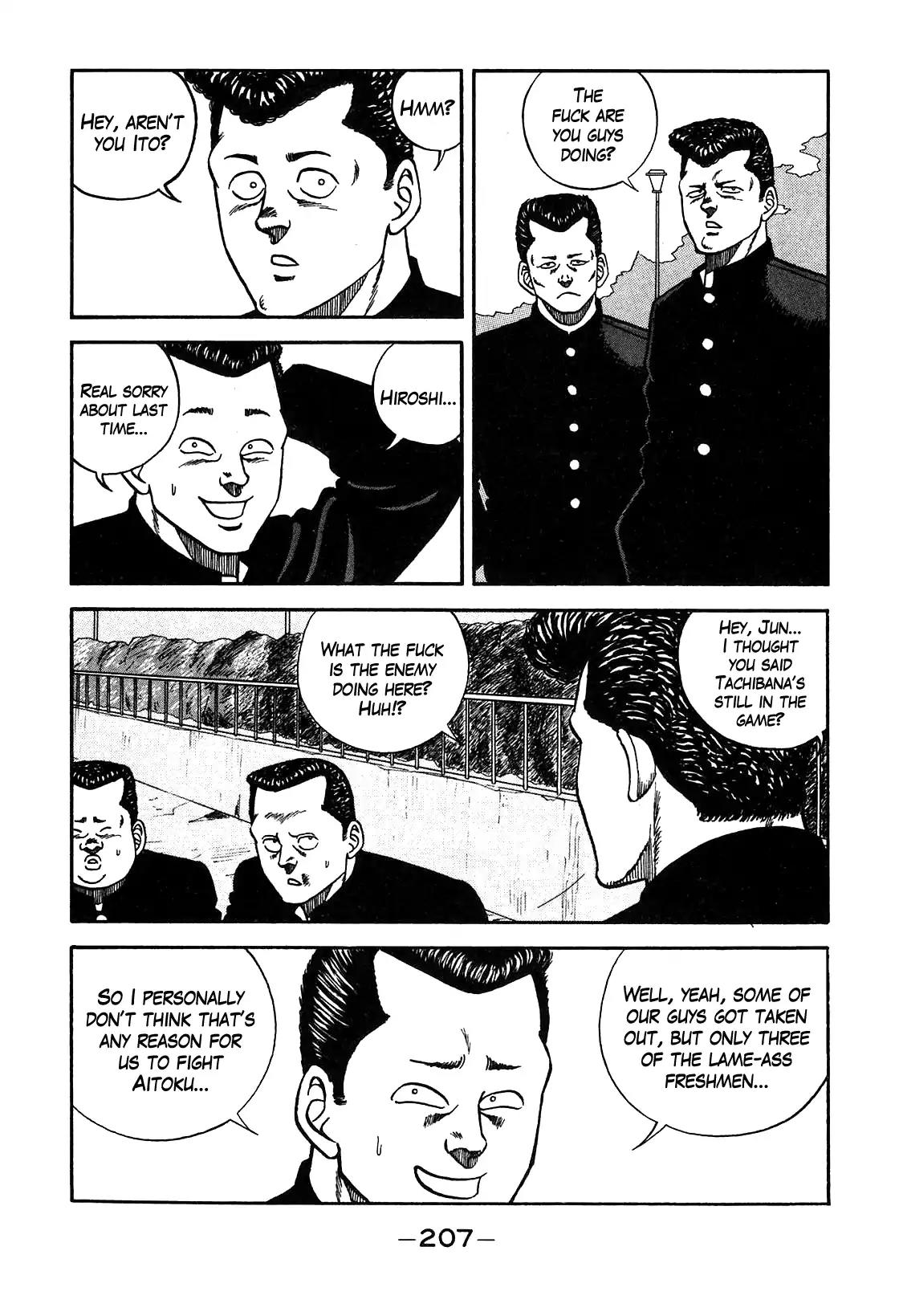 Be-Bop-Highschool Chapter 90 page 61 - Chapter 90: The High School Dimwit Marching Song