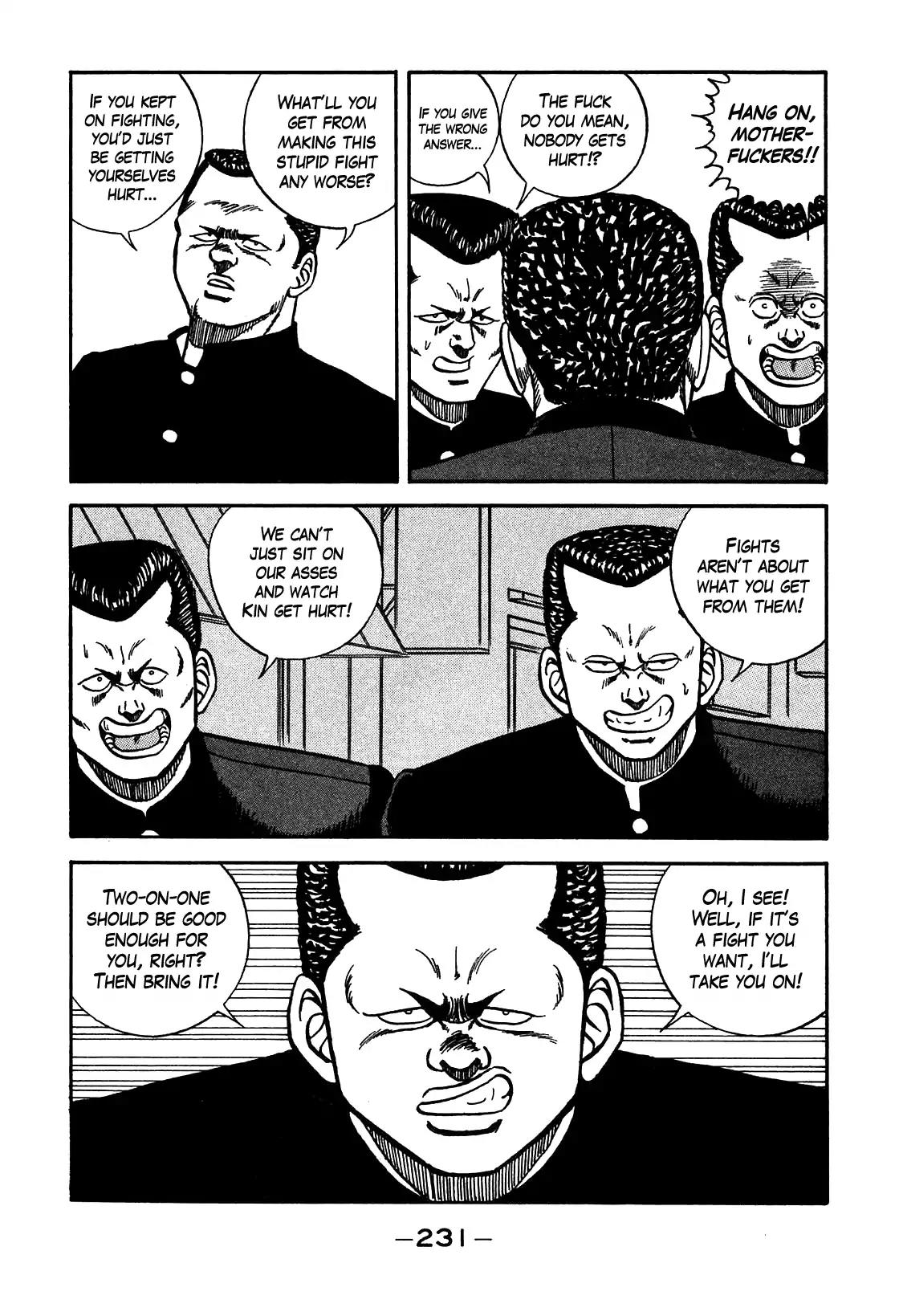 Be-Bop-Highschool Chapter 90 page 85 - Chapter 90: The High School Dimwit Marching Song