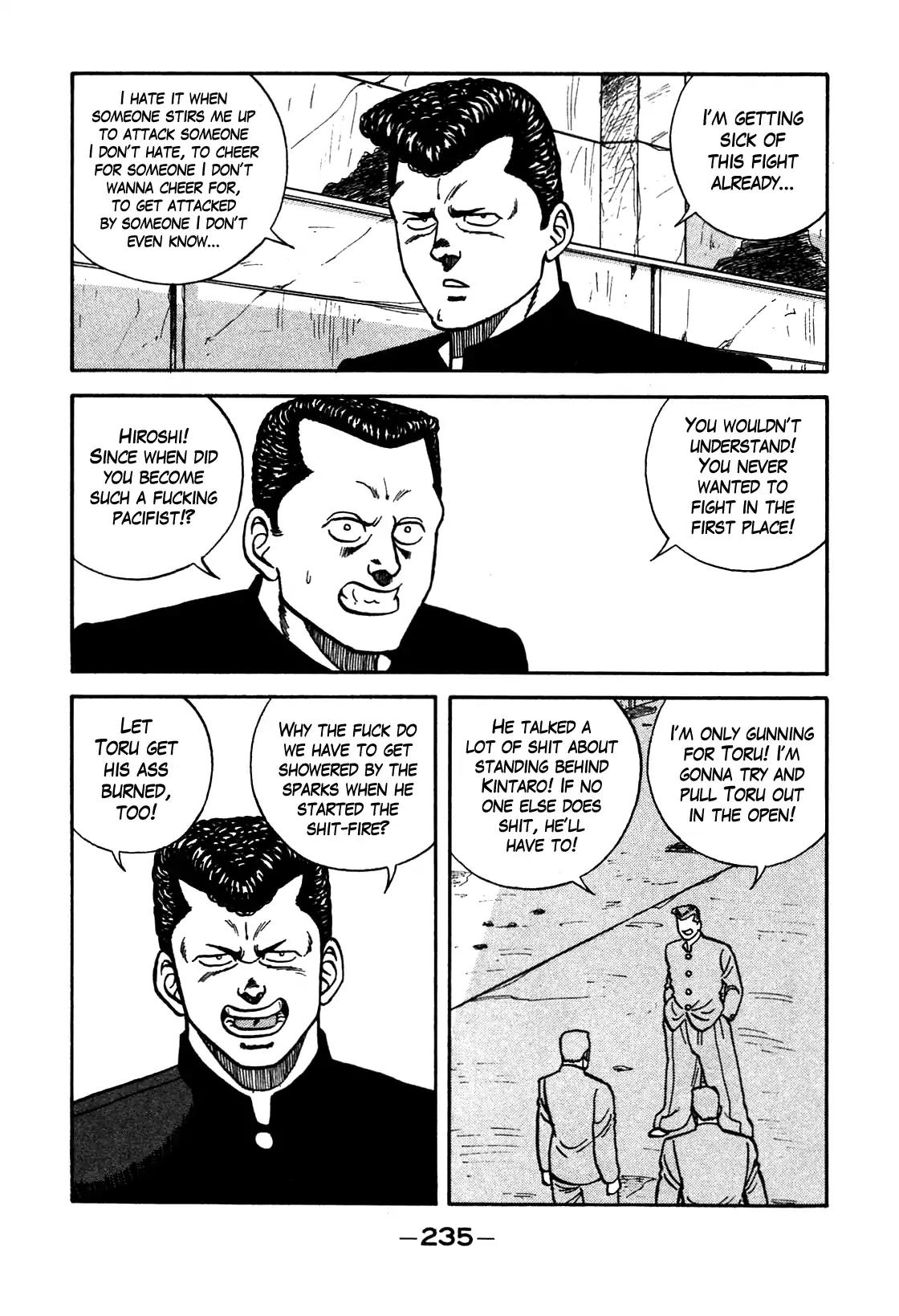 Be-Bop-Highschool Chapter 90 page 89 - Chapter 90: The High School Dimwit Marching Song