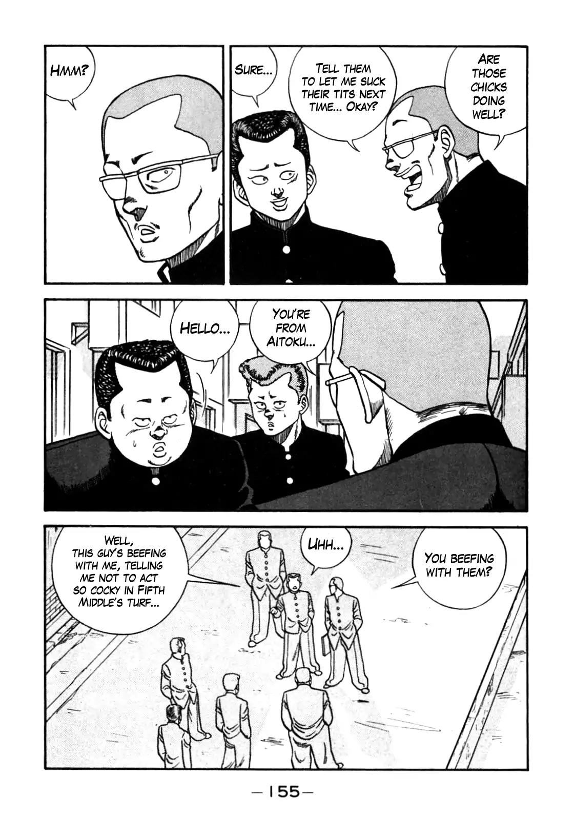 Be-Bop-Highschool Chapter 90 page 9 - Chapter 90: The High School Dimwit Marching Song