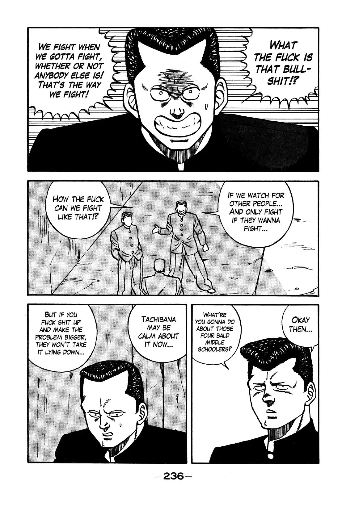 Be-Bop-Highschool Chapter 90 page 90 - Chapter 90: The High School Dimwit Marching Song