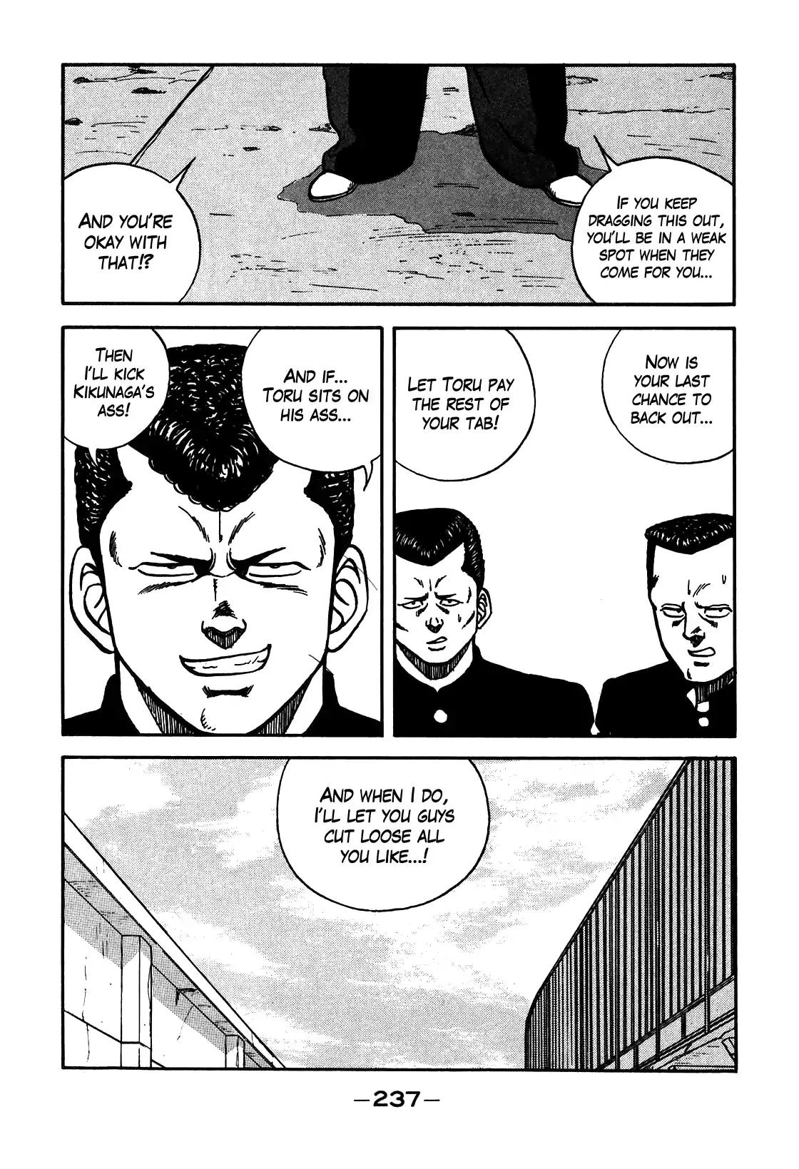 Be-Bop-Highschool Chapter 90 page 91 - Chapter 90: The High School Dimwit Marching Song