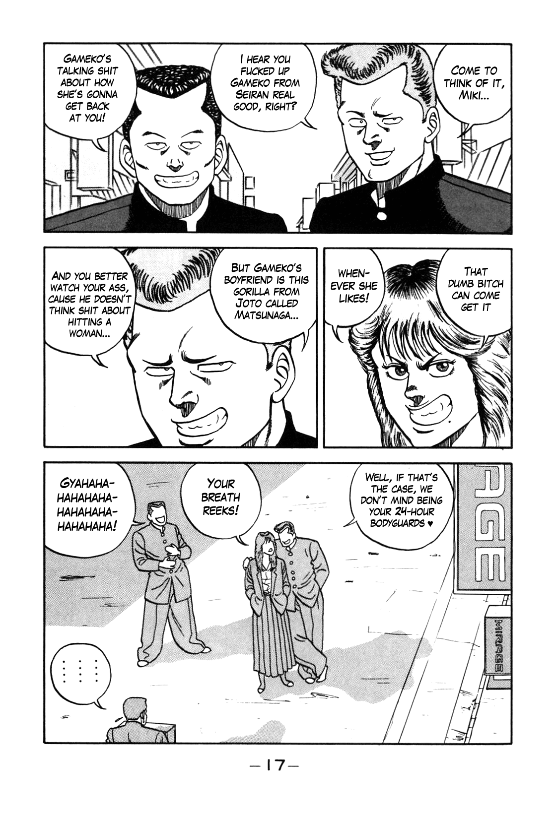 Be-Bop-Highschool Chapter 92 page 11 - Chapter 92: Romantic Tragedy with 100-Meter Wind Speed