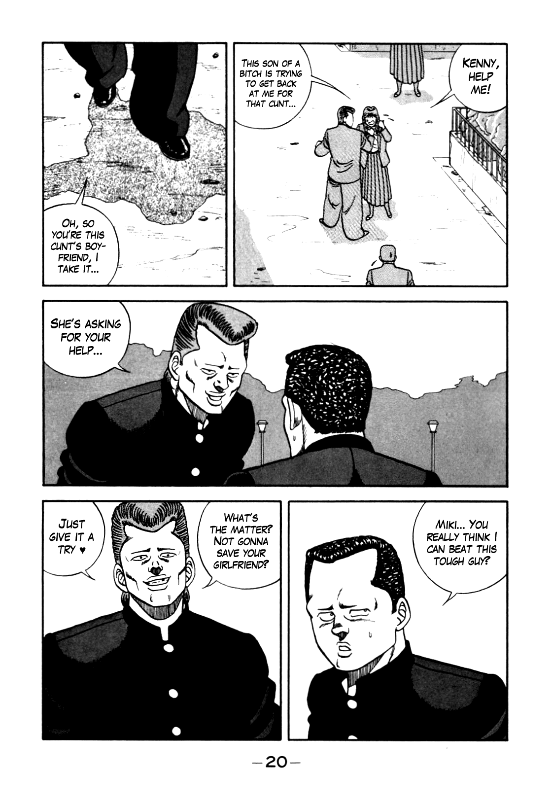 Be-Bop-Highschool Chapter 92 page 14 - Chapter 92: Romantic Tragedy with 100-Meter Wind Speed