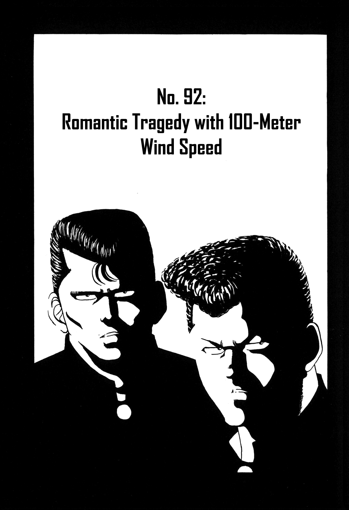 Be-Bop-Highschool Chapter 92 page 3 - Chapter 92: Romantic Tragedy with 100-Meter Wind Speed