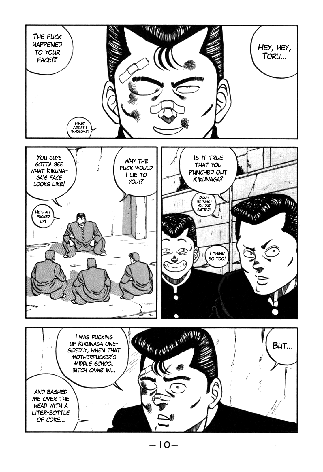 Be-Bop-Highschool Chapter 92 page 4 - Chapter 92: Romantic Tragedy with 100-Meter Wind Speed