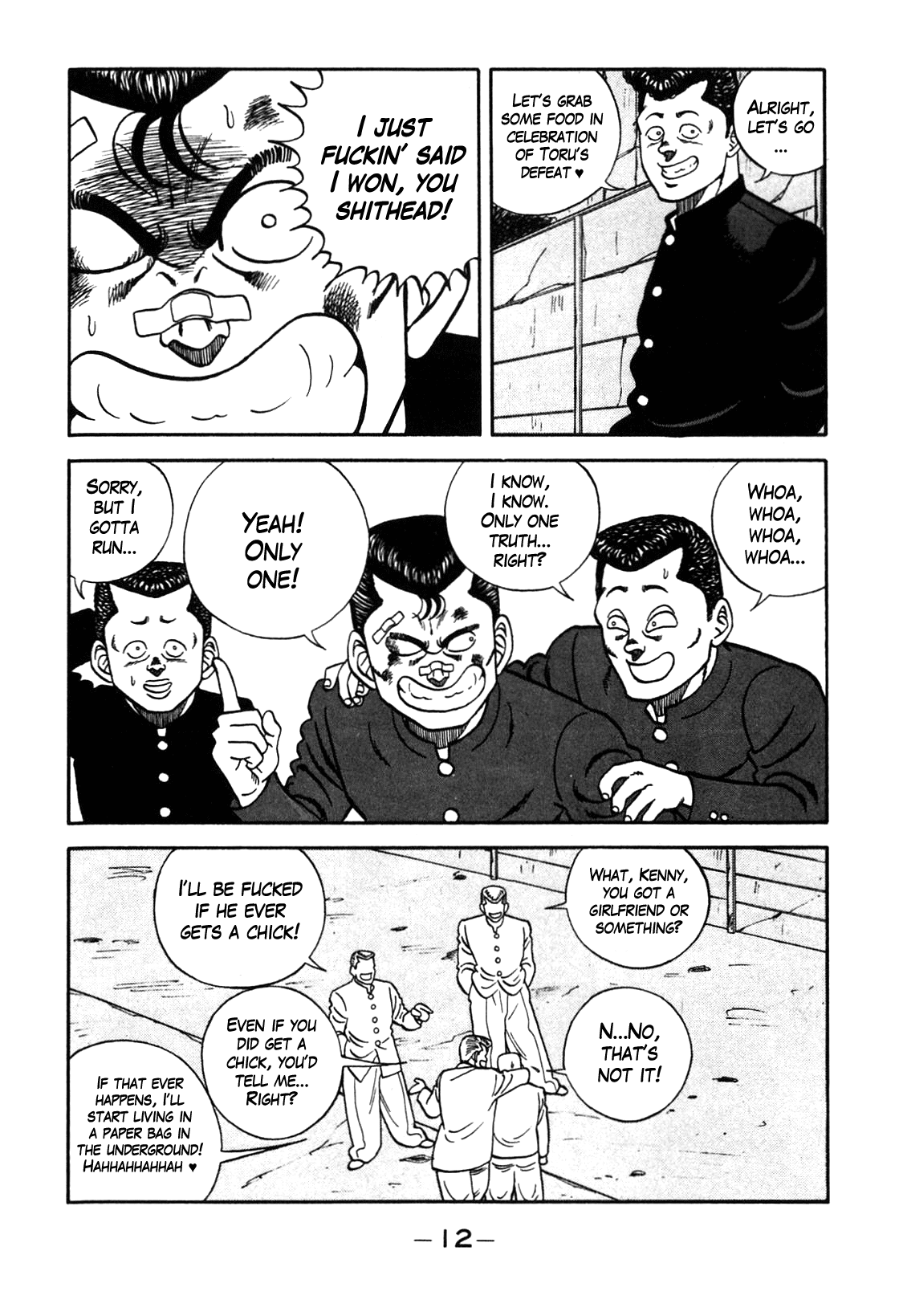 Be-Bop-Highschool Chapter 92 page 6 - Chapter 92: Romantic Tragedy with 100-Meter Wind Speed