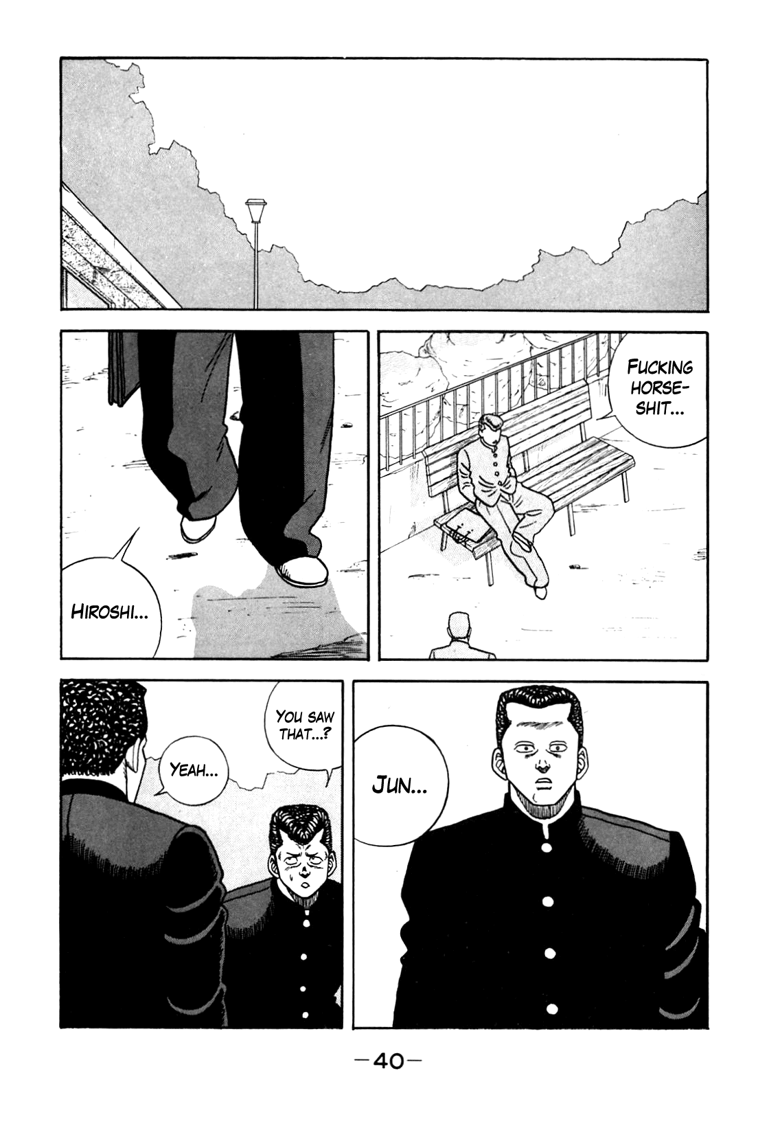 Be-Bop-Highschool Chapter 93 page 12 - Chapter 93: No Sympathy for Romantic Poverty