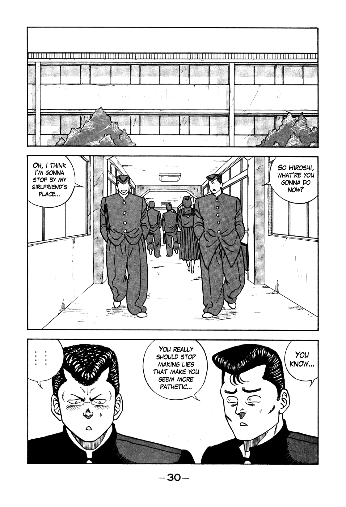 Be-Bop-Highschool Chapter 93 page 2 - Chapter 93: No Sympathy for Romantic Poverty