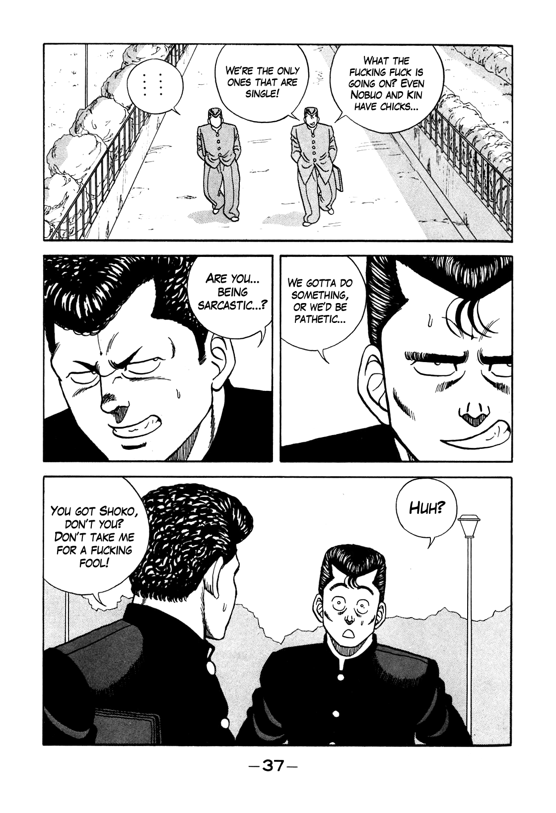 Be-Bop-Highschool Chapter 93 page 9 - Chapter 93: No Sympathy for Romantic Poverty