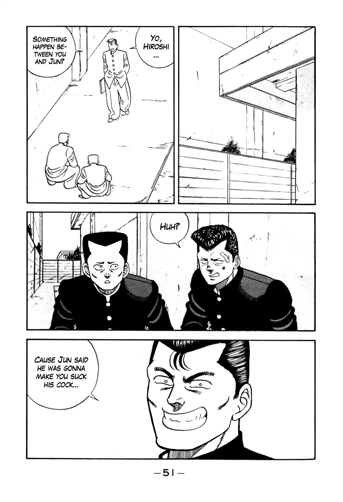 Be-Bop-Highschool Chapter 94 page 4 - Chapter 94: The Irritable Bastard's Desperate Battle