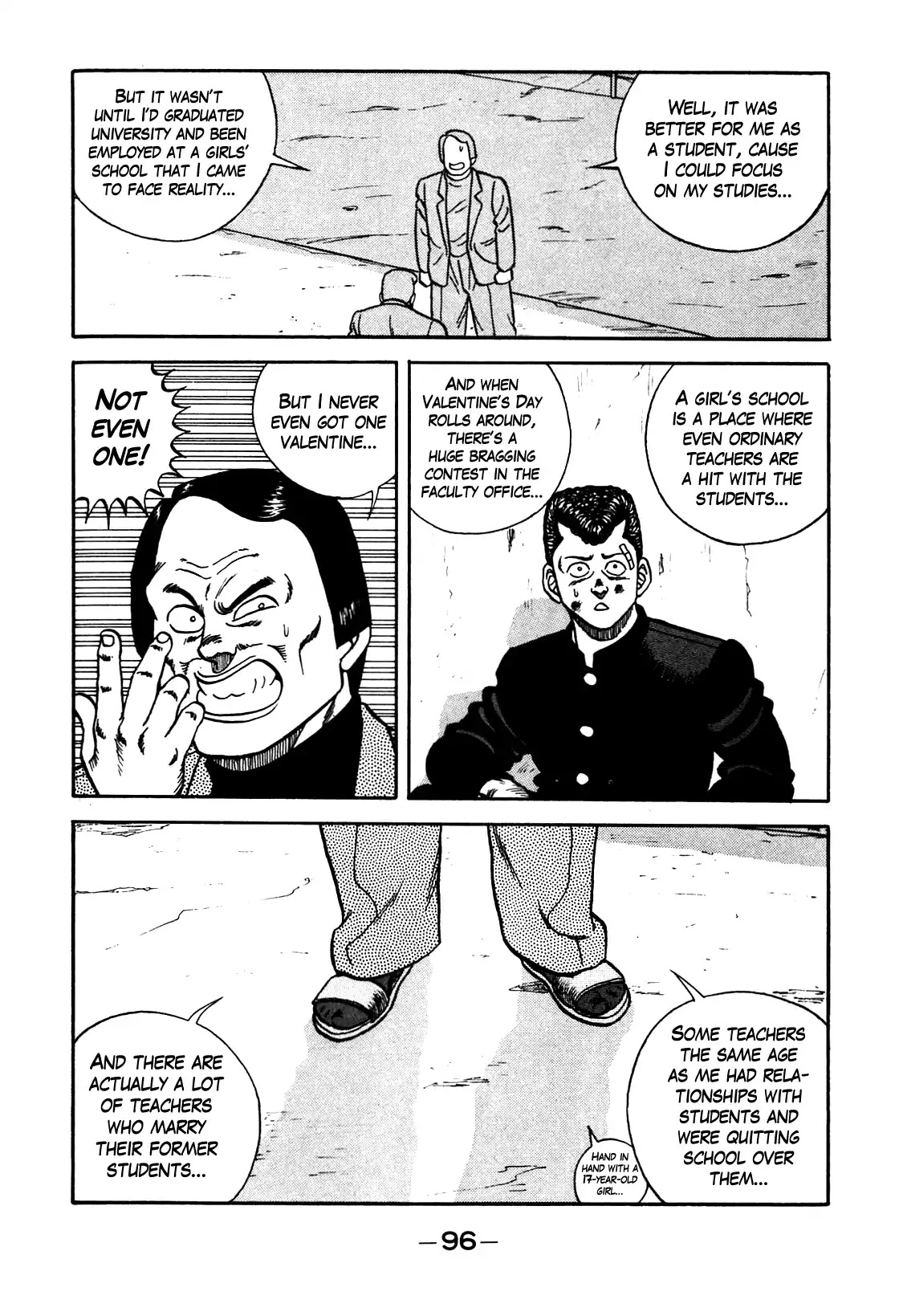 Be-Bop-Highschool Chapter 95 page 10 - Chapter 95: The Hot-Blooded Teacher's Lesson on Youth