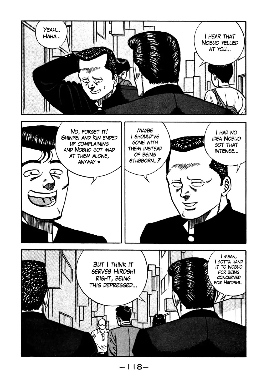 Be-Bop-Highschool Chapter 96 page 12 - Chapter 96: The Delinquent Youth's Mountain Range of Friendship
