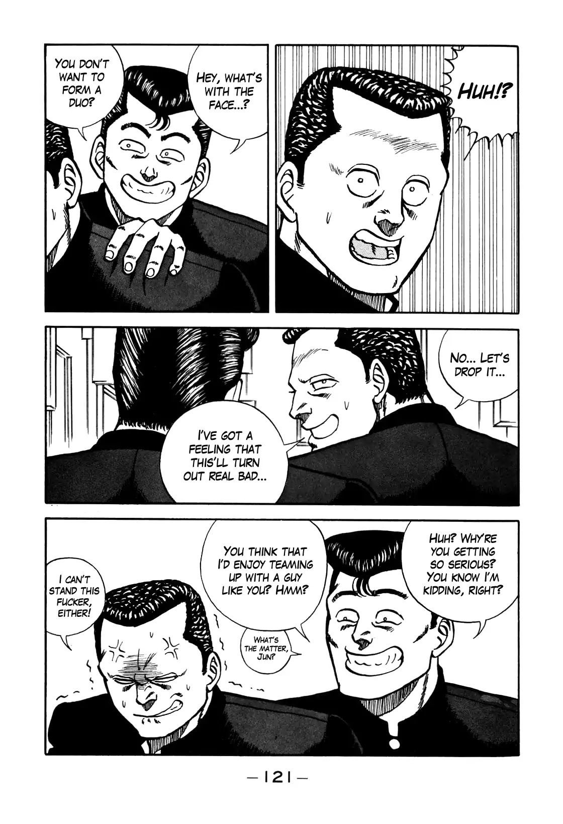 Be-Bop-Highschool Chapter 96 page 15 - Chapter 96: The Delinquent Youth's Mountain Range of Friendship