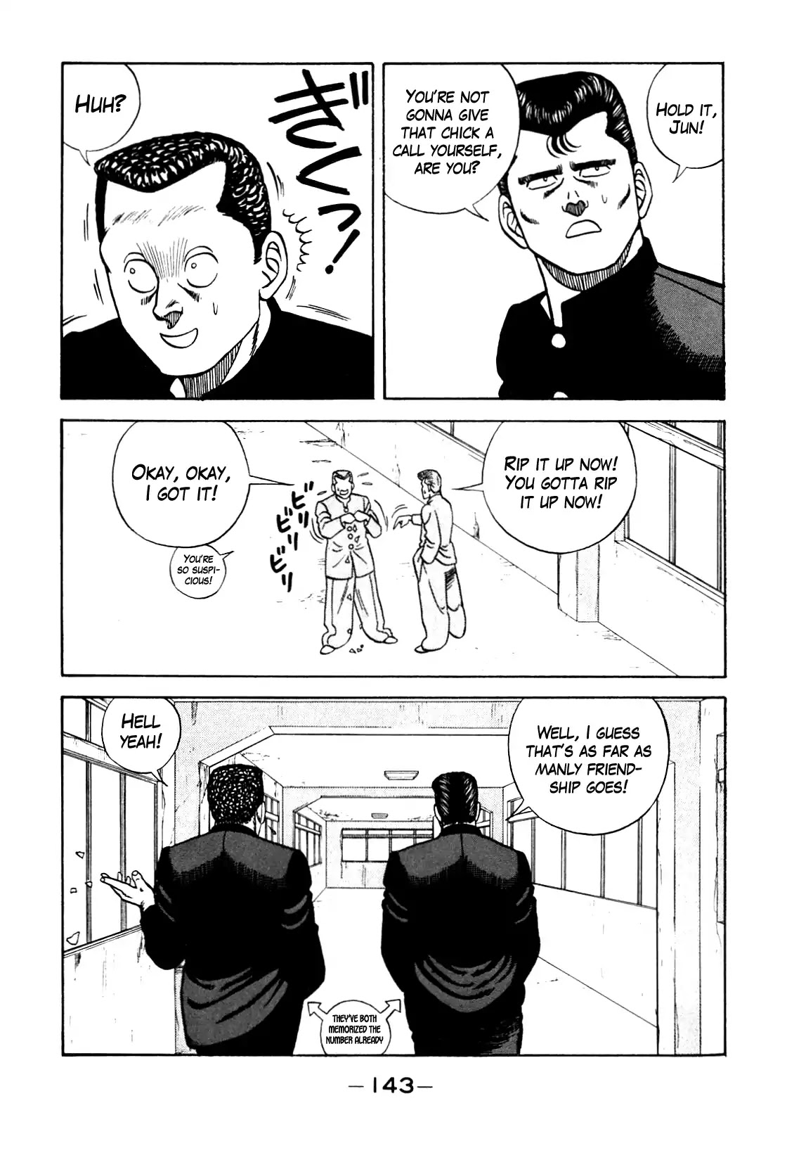 Be-Bop-Highschool Chapter 96 page 37 - Chapter 96: The Delinquent Youth's Mountain Range of Friendship