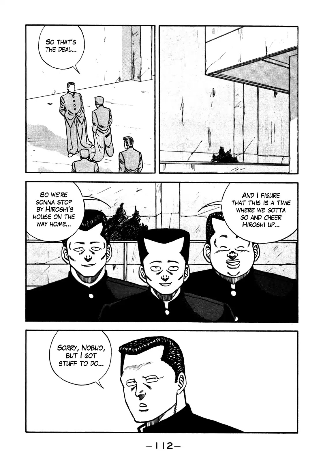 Be-Bop-Highschool Chapter 96 page 6 - Chapter 96: The Delinquent Youth's Mountain Range of Friendship