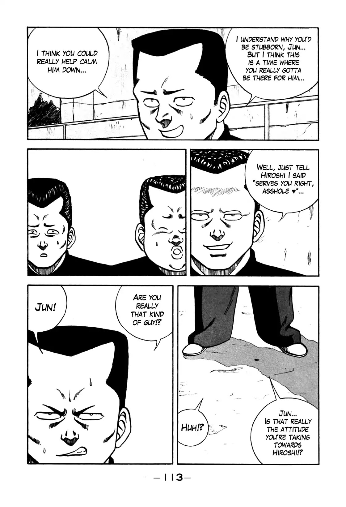 Be-Bop-Highschool Chapter 96 page 7 - Chapter 96: The Delinquent Youth's Mountain Range of Friendship