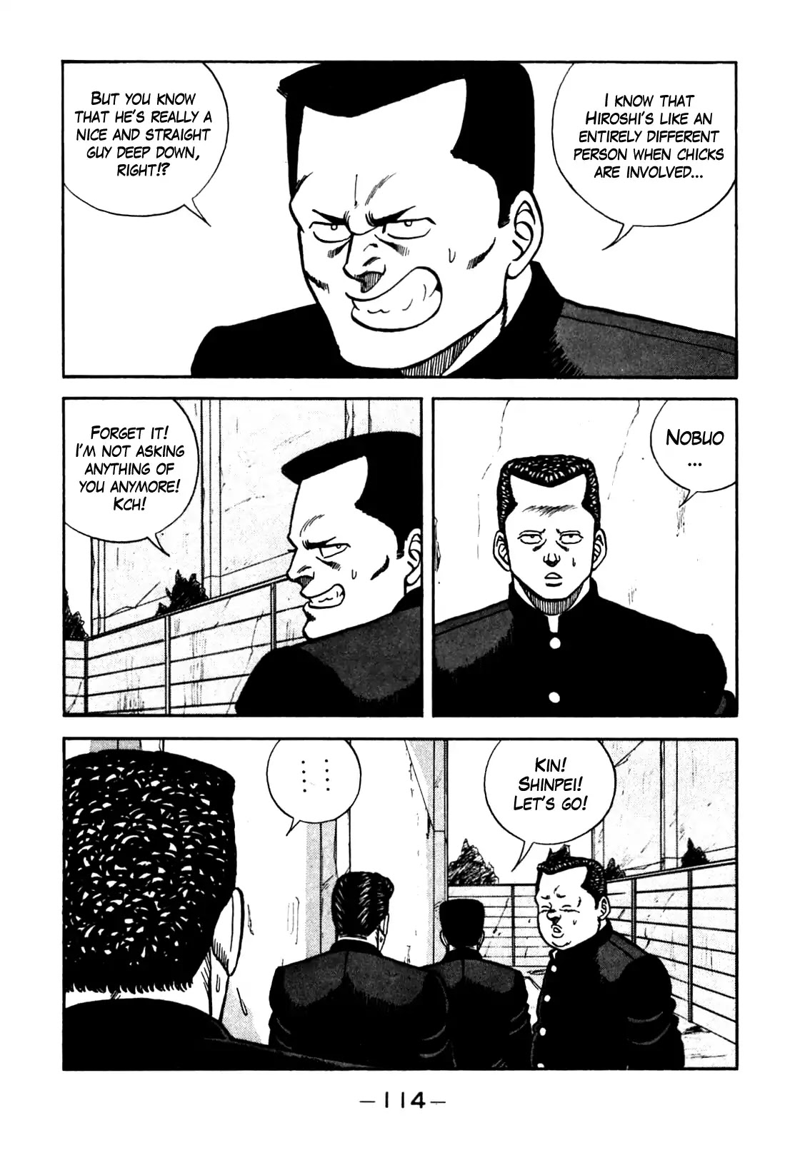 Be-Bop-Highschool Chapter 96 page 8 - Chapter 96: The Delinquent Youth's Mountain Range of Friendship