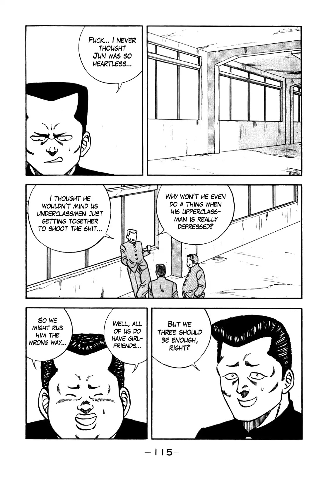 Be-Bop-Highschool Chapter 96 page 9 - Chapter 96: The Delinquent Youth's Mountain Range of Friendship