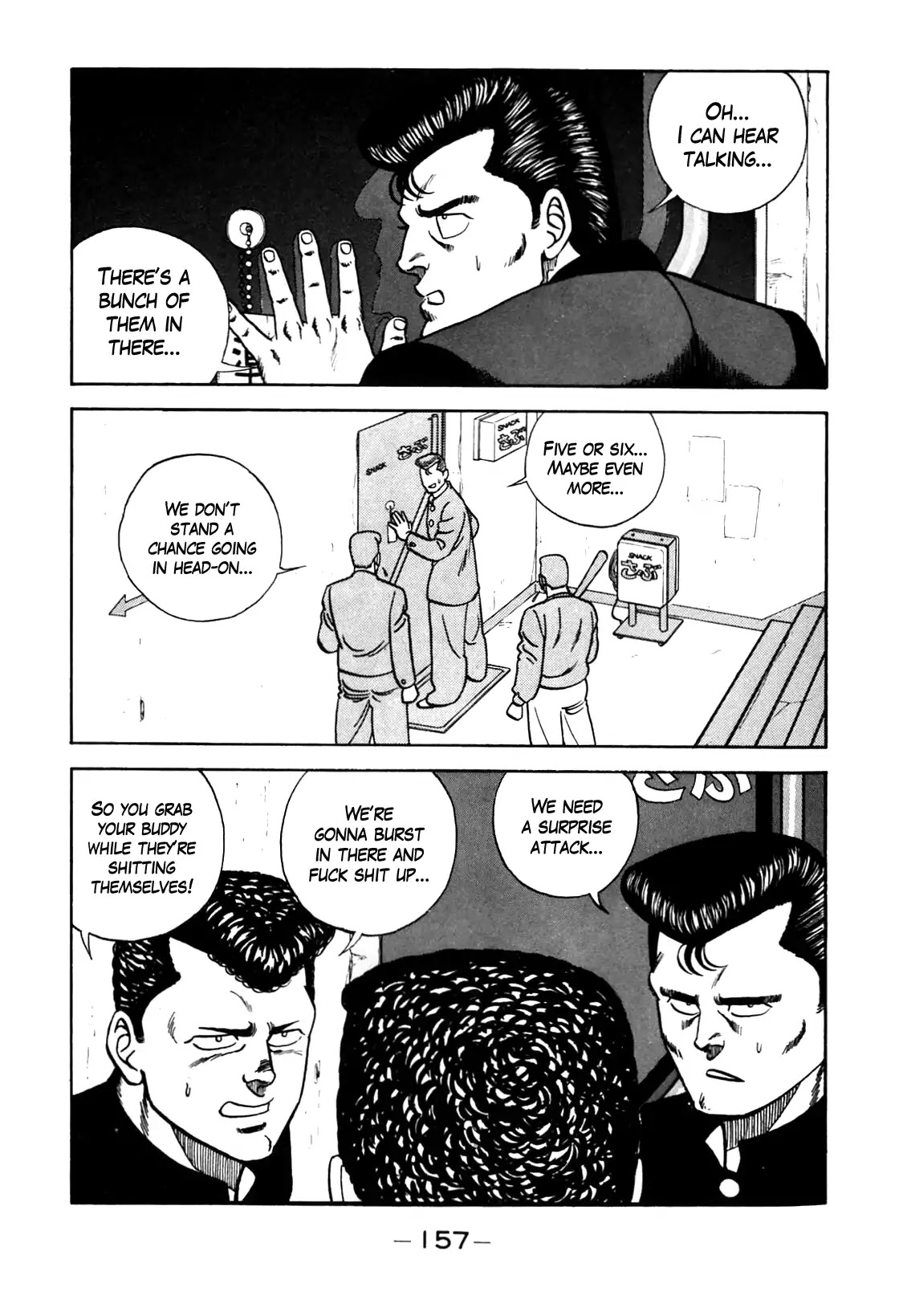 Be-Bop-Highschool Chapter 97 page 13 - Chapter 97: The Delinquent Youth's Friendship Anniversary