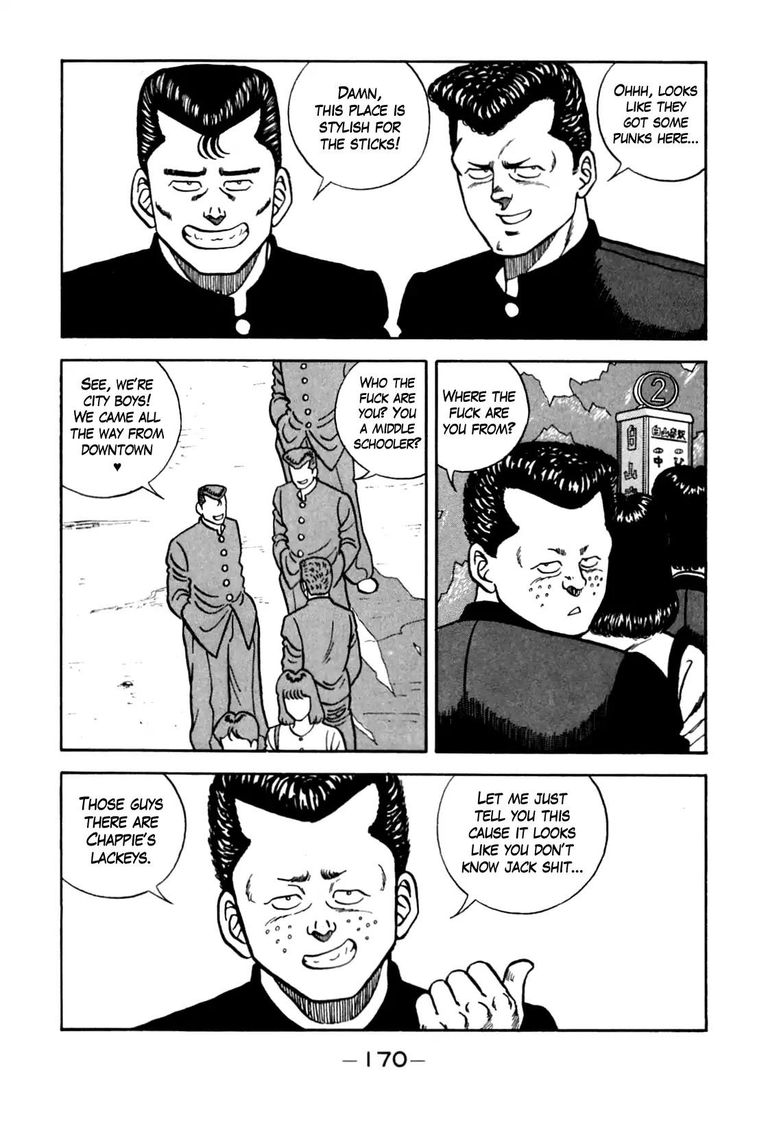 Be-Bop-Highschool Chapter 98 page 6 - Chapter 98: The High School Dimwit Epic