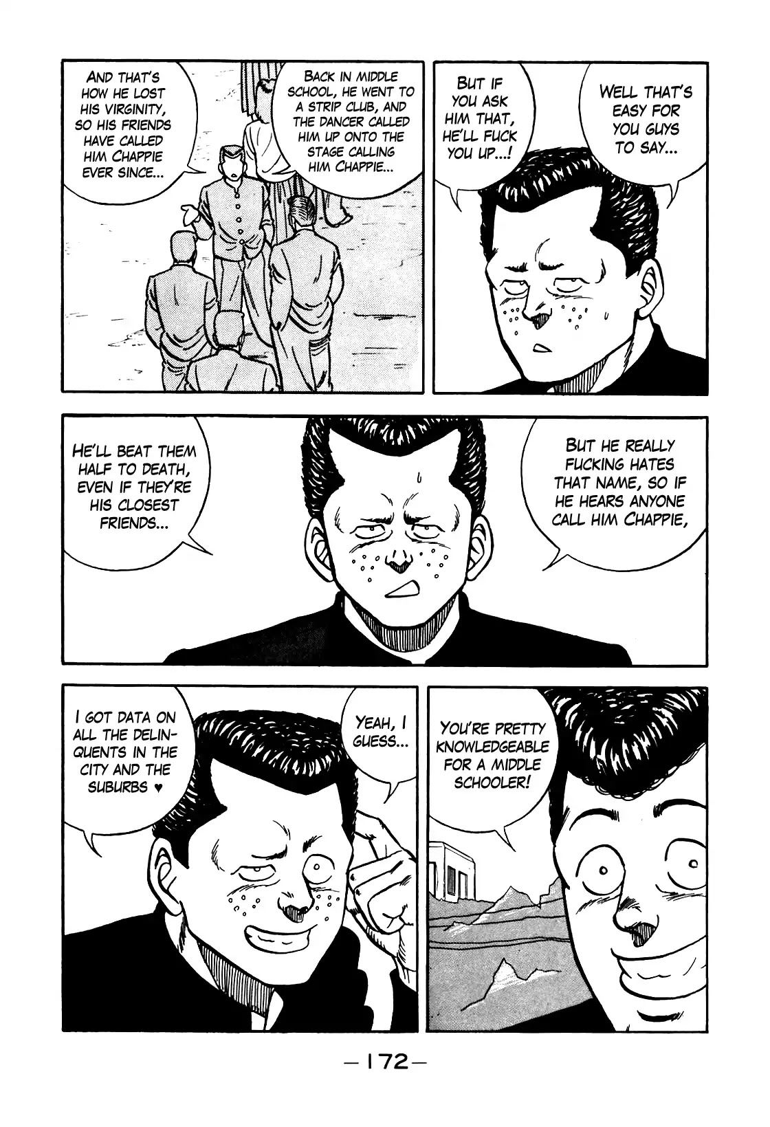 Be-Bop-Highschool Chapter 98 page 8 - Chapter 98: The High School Dimwit Epic