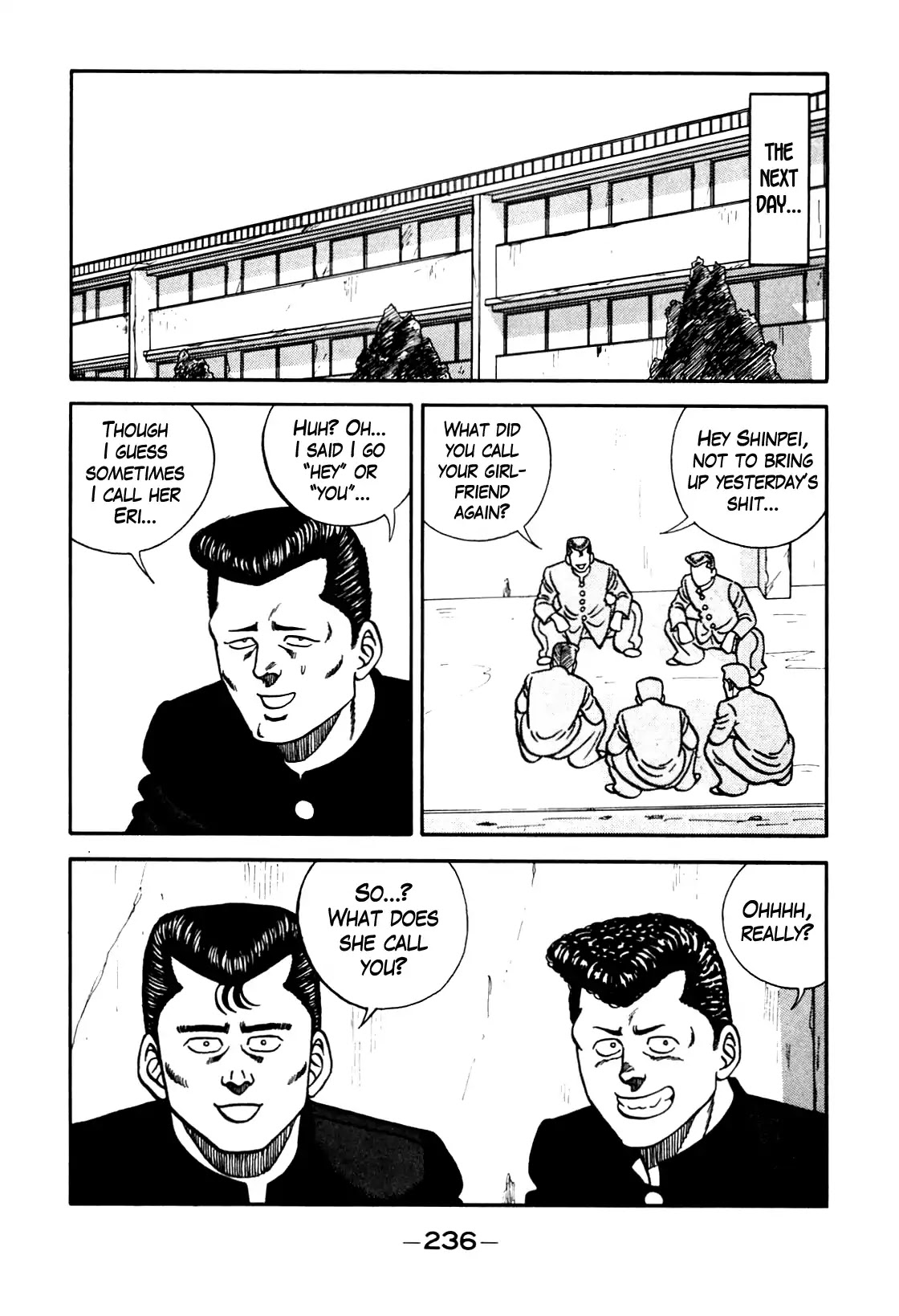 Be-Bop-Highschool Chapter 99 page 12 - Chapter 99: The Devoted Bastard's Embarrassing Life