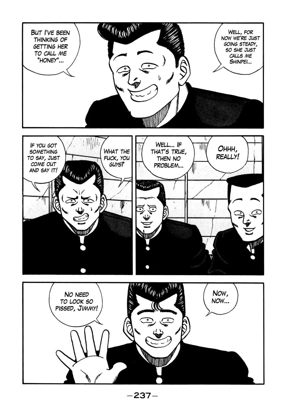 Be-Bop-Highschool Chapter 99 page 13 - Chapter 99: The Devoted Bastard's Embarrassing Life