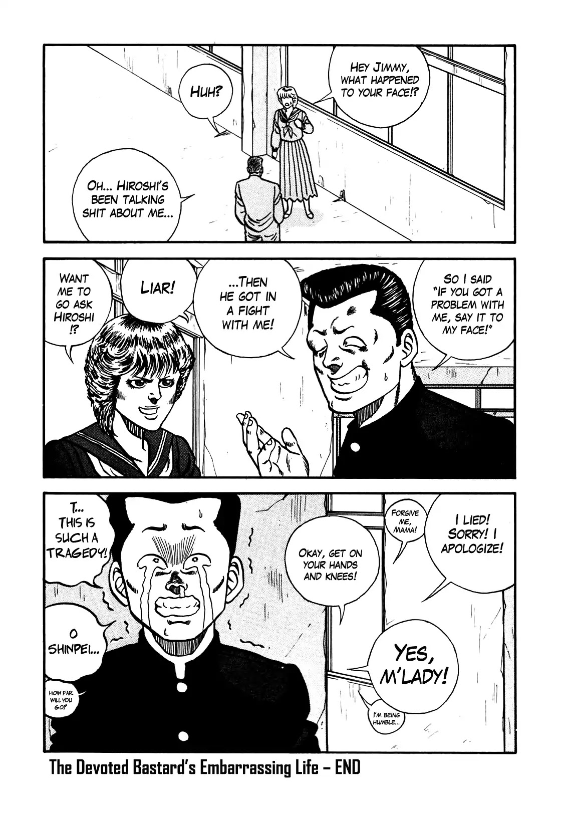 Be-Bop-Highschool Chapter 99 page 20 - Chapter 99: The Devoted Bastard's Embarrassing Life