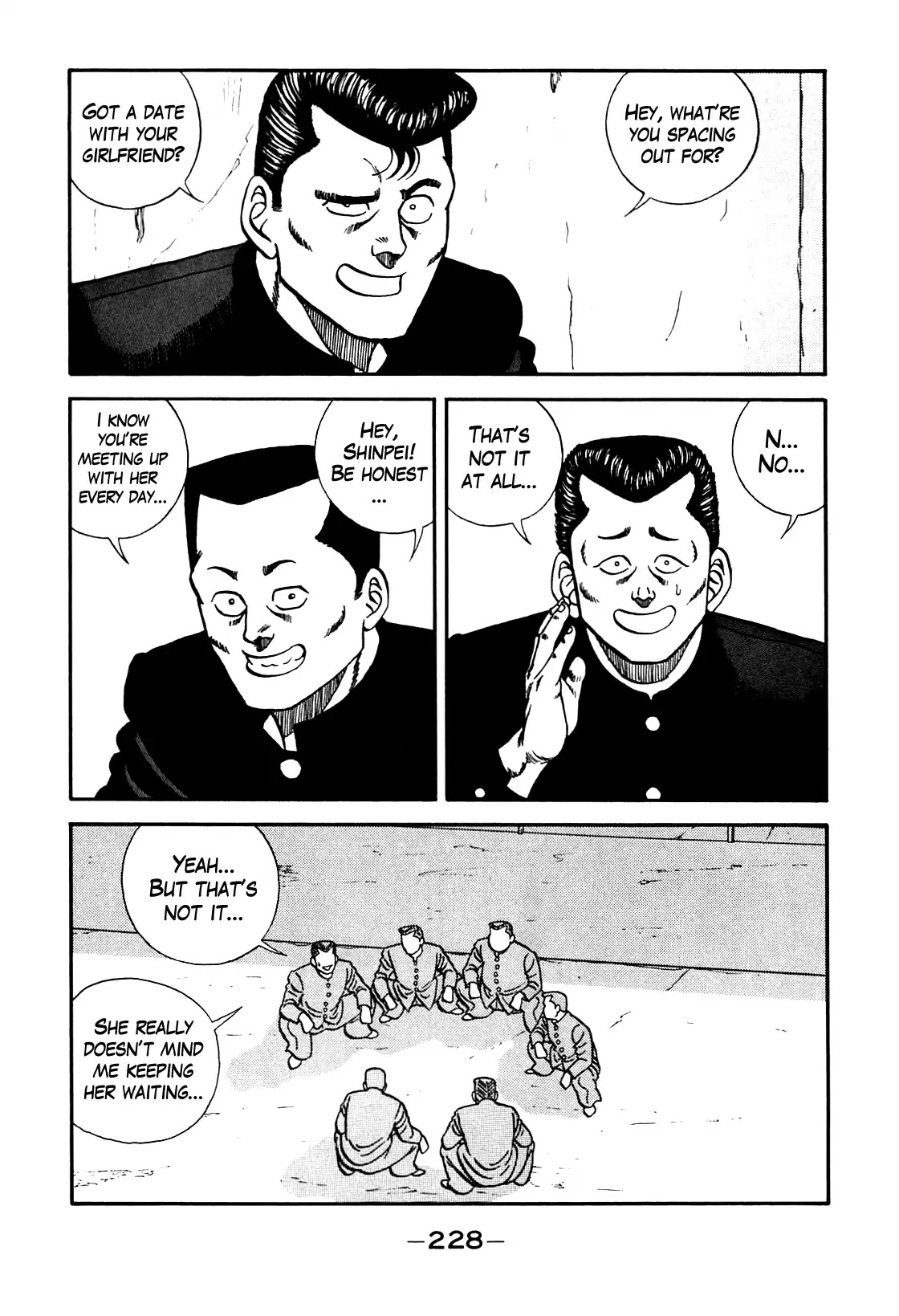 Be-Bop-Highschool Chapter 99 page 4 - Chapter 99: The Devoted Bastard's Embarrassing Life