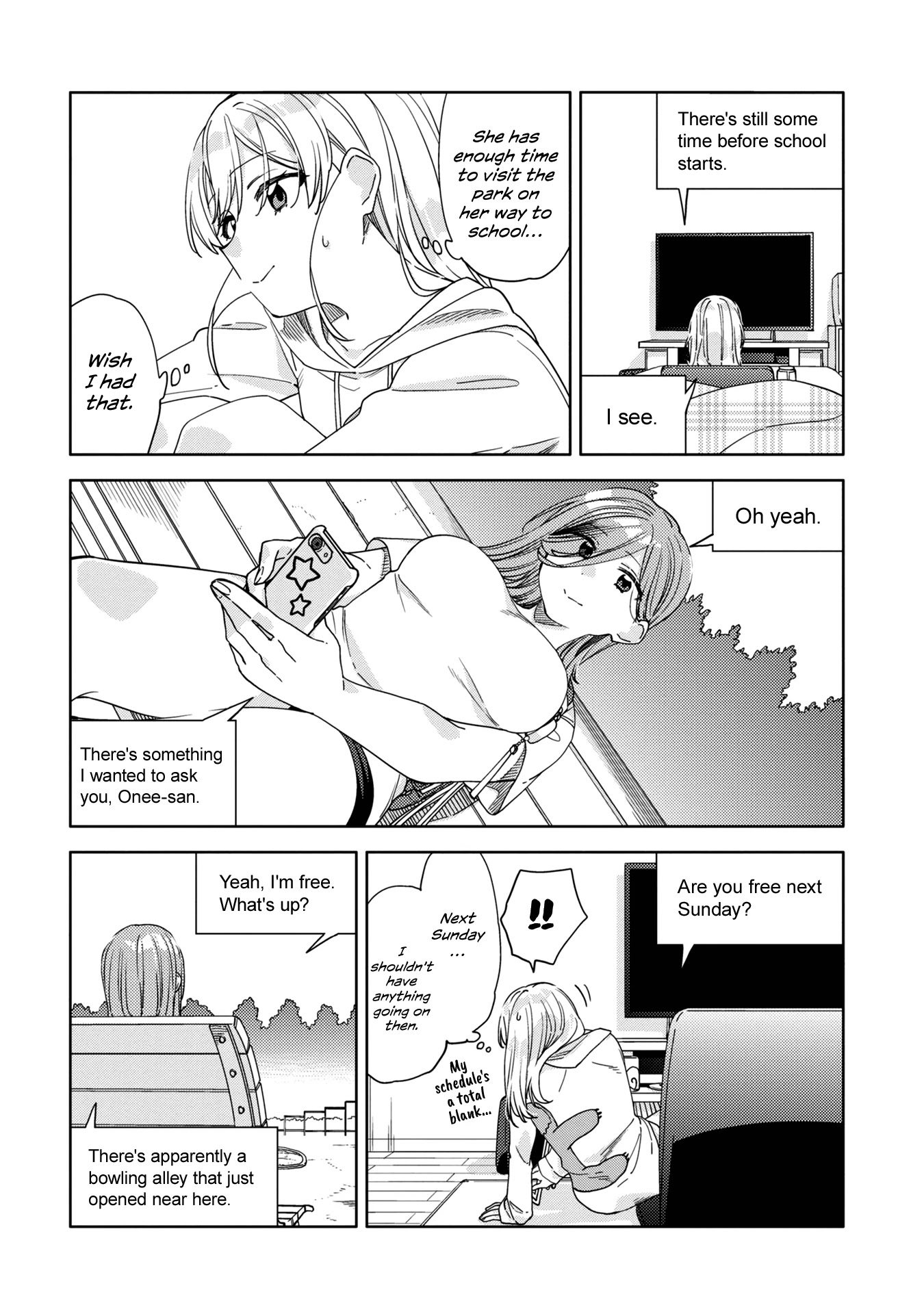 Be Careful, Onee-san. Chapter 14 page 6 - Chapter 14