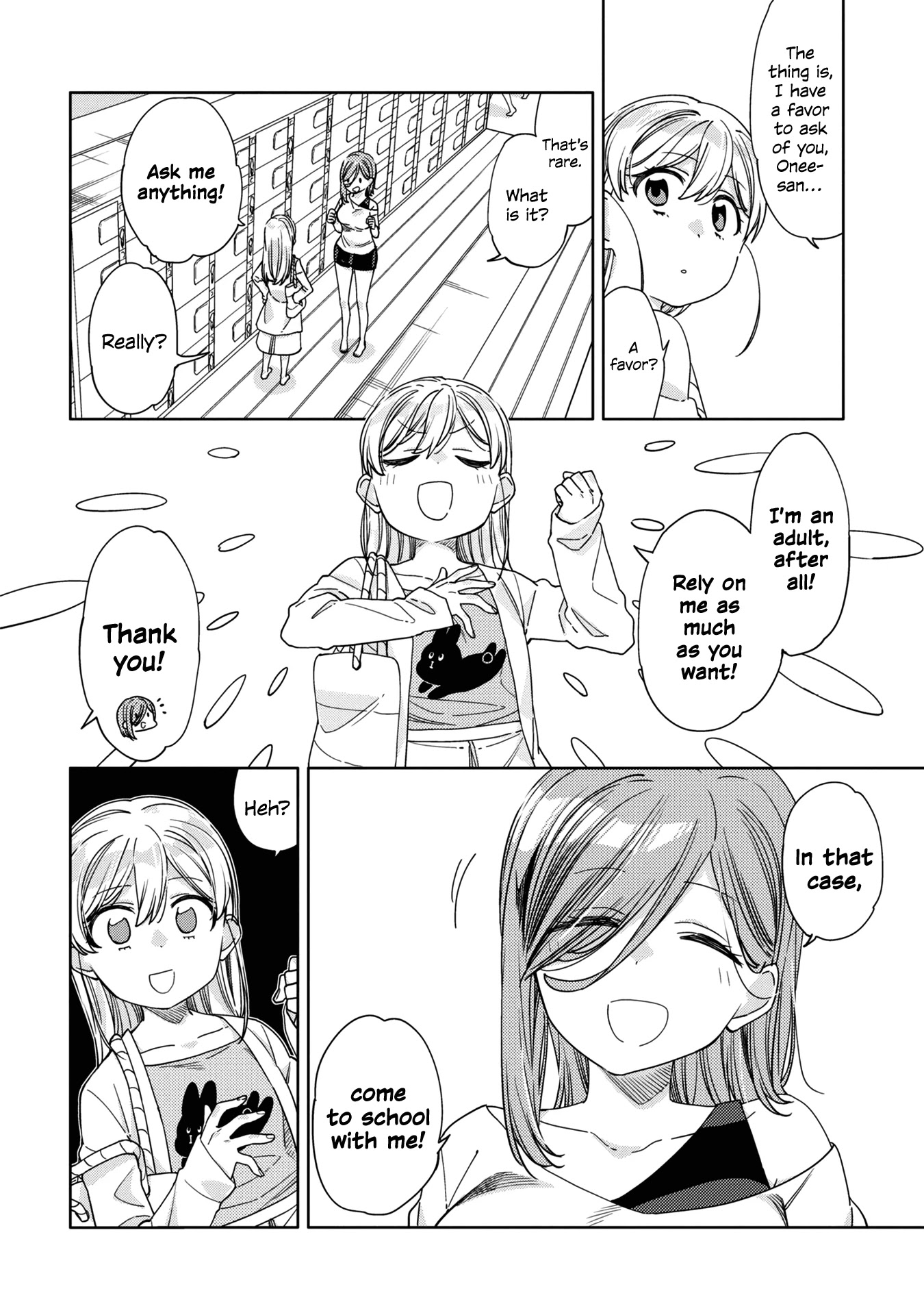 Be Careful, Onee-san. Chapter 15 page 10 - Chapter 15