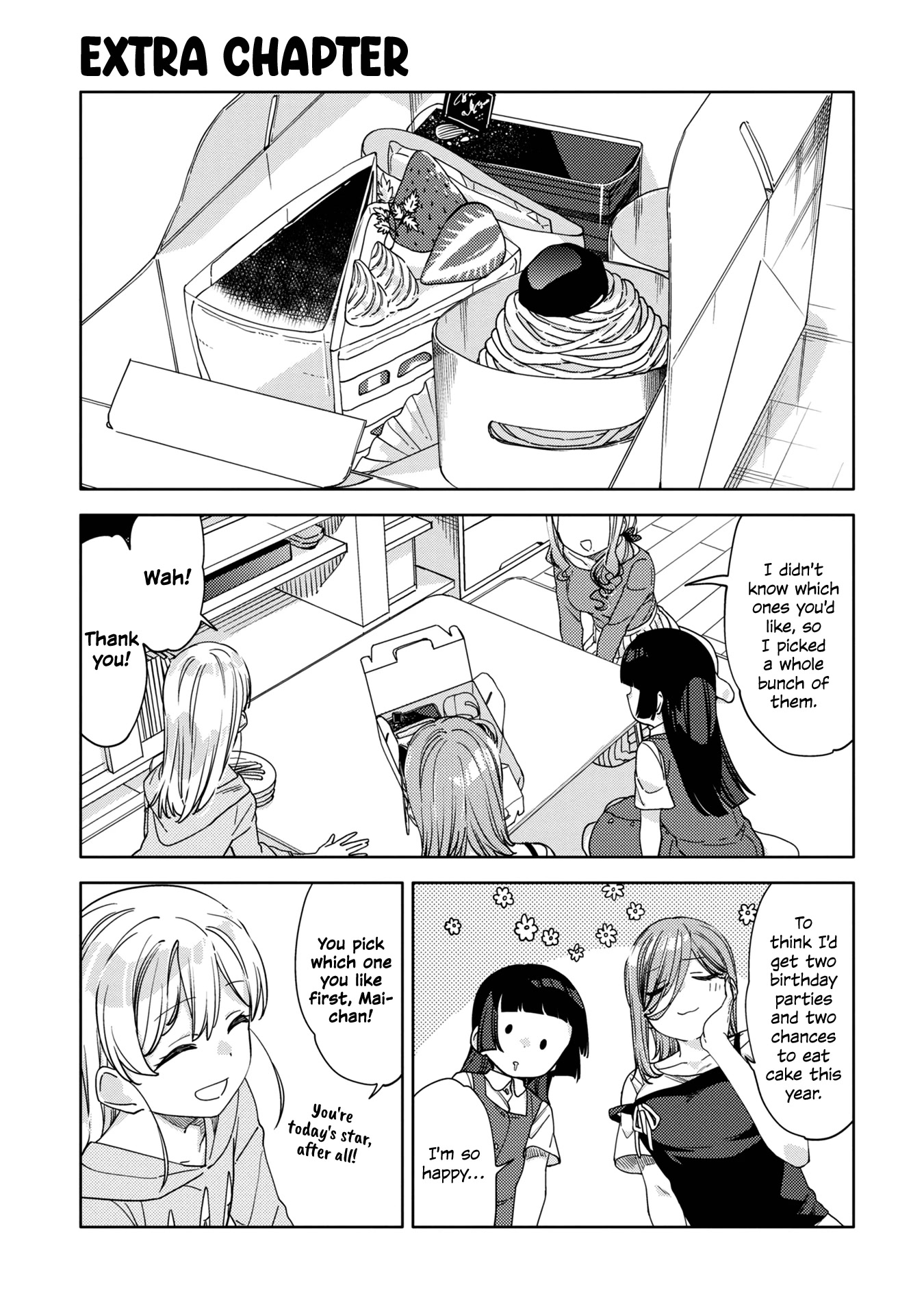 Be Careful, Onee-san. Chapter 16.1 page 1 - Chapter 16.1: Volume 2 Extras