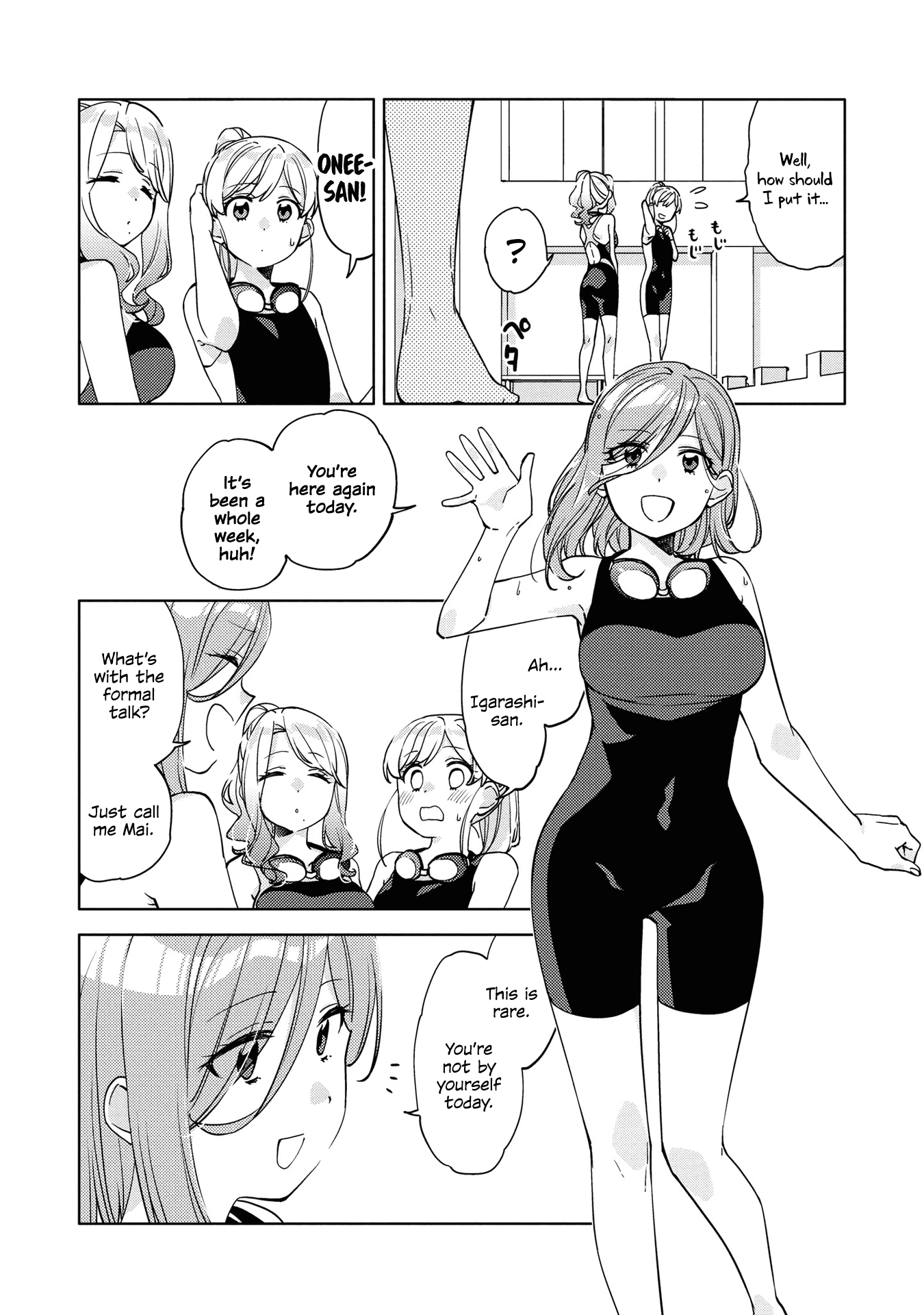 Be Careful, Onee-san. Chapter 3 page 6 - Chapter 3