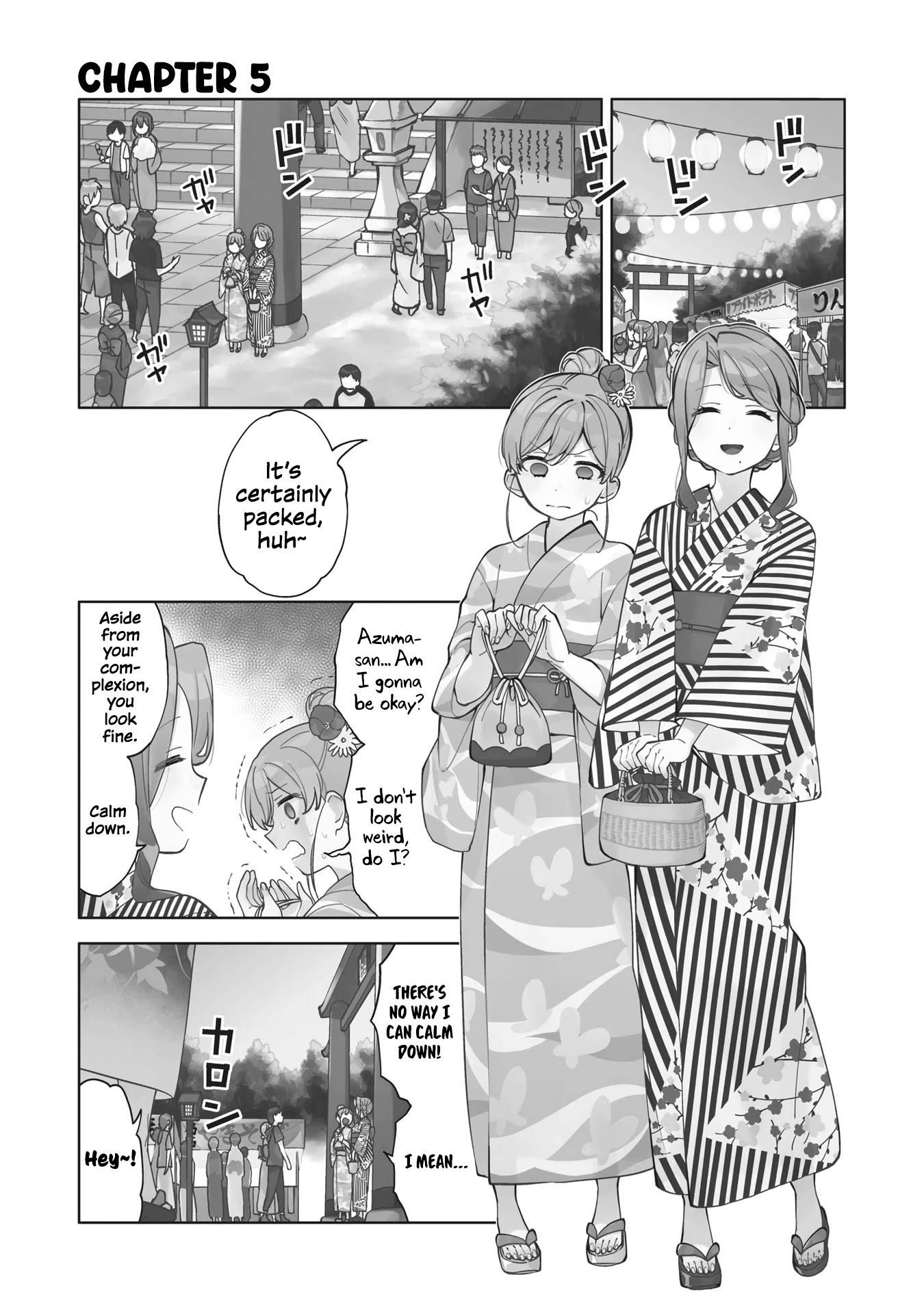 Be Careful, Onee-san. Chapter 5 page 1 - Chapter 5