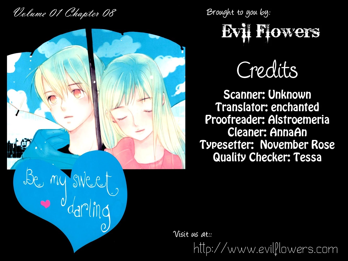 Be My Sweet Darling Chapter 1.8 page 4 - Vol.1 Chapter 8