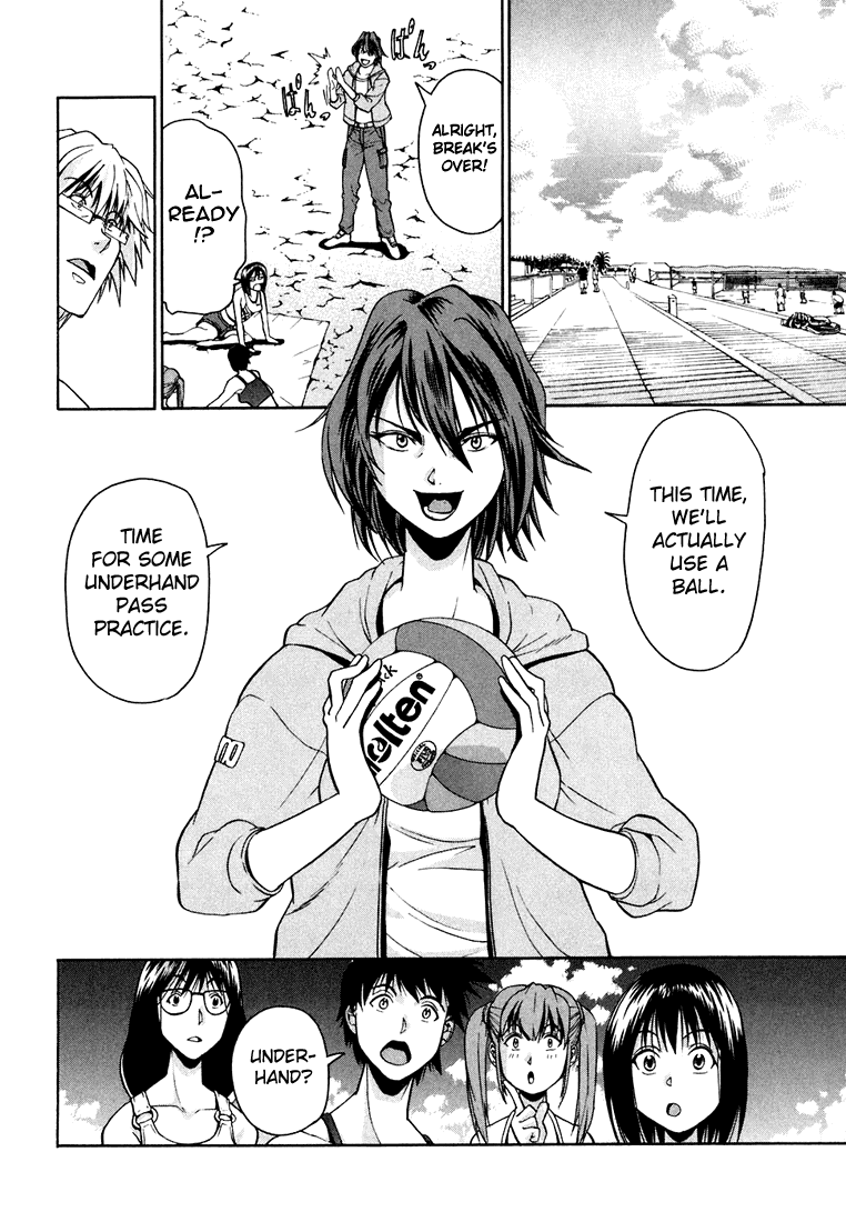Beach Stars Chapter 15 page 11 - Chapter 15: Underhand Pass Practice