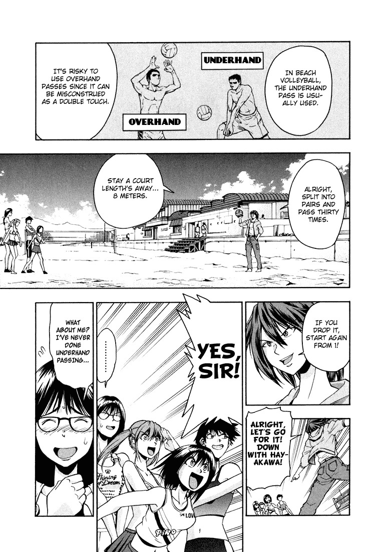 Beach Stars Chapter 15 page 12 - Chapter 15: Underhand Pass Practice