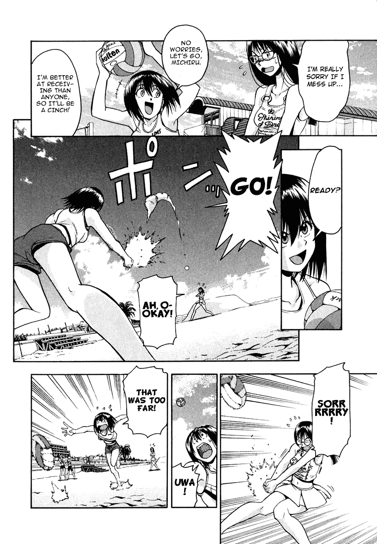 Beach Stars Chapter 15 page 13 - Chapter 15: Underhand Pass Practice