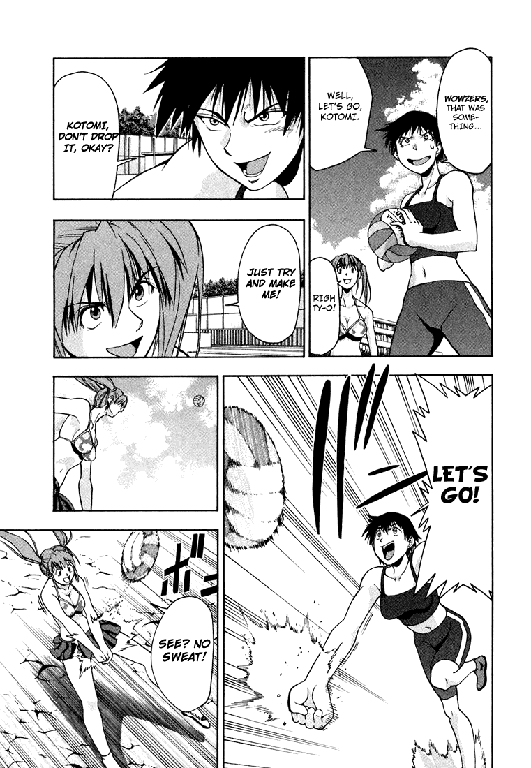 Beach Stars Chapter 15 page 14 - Chapter 15: Underhand Pass Practice