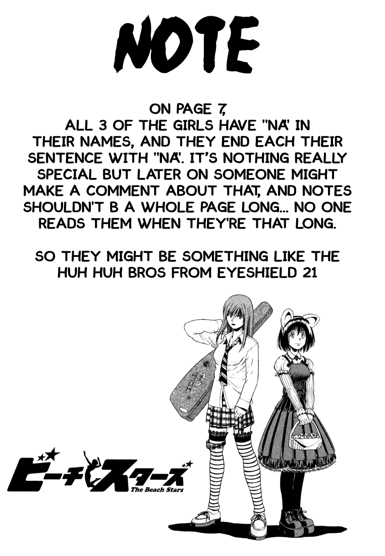 Beach Stars Chapter 22 page 1 - Chapter 22: Higasaki's Beach Volley Ball Club Begin