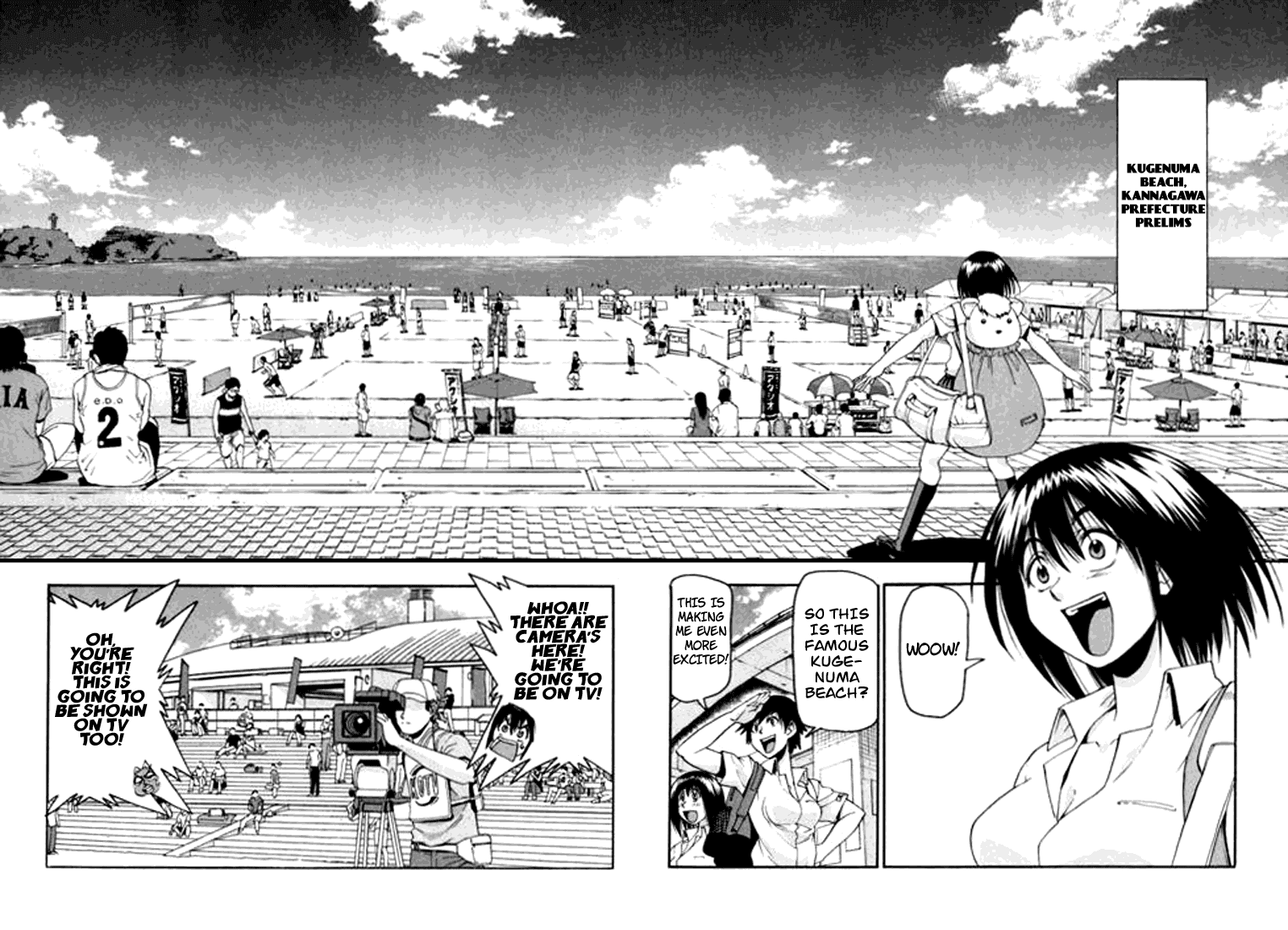 Beach Stars Chapter 27 page 5 - Chapter 27: The Start of the Madonna Cup Prelims