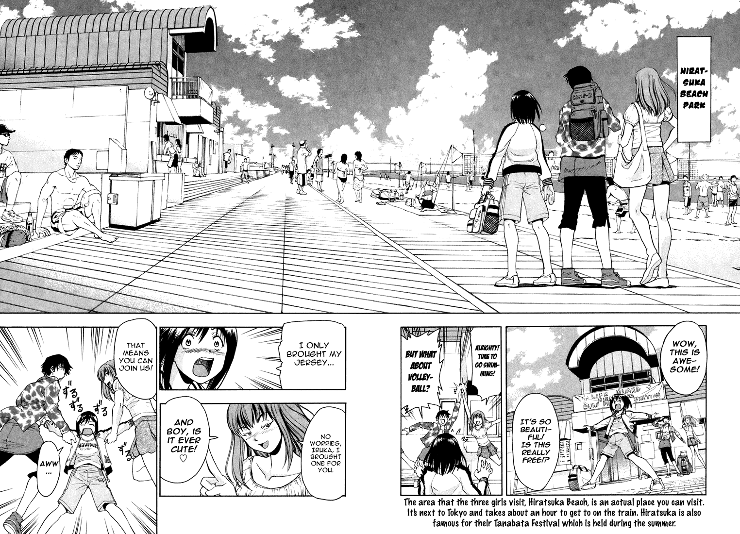 Beach Stars Chapter 3 page 13 - Chapter 3: Hiratsuka Park