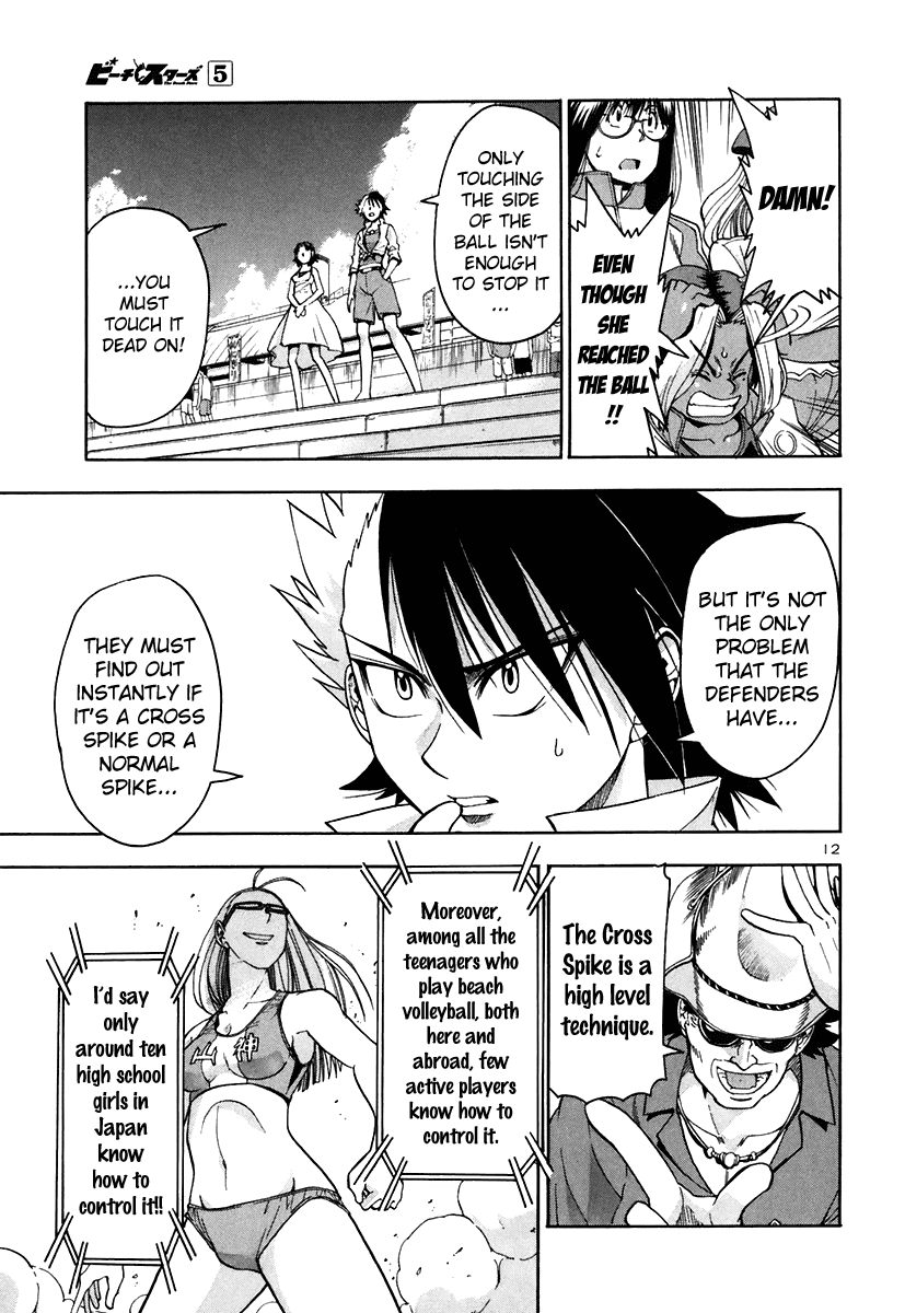 Beach Stars Chapter 46 page 14 - Chapter 46: The Breaking Cross Spike